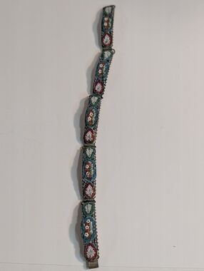 Beautiful Micro- mosaic  bracelet vintage from Italy.